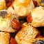 Сосиски в тесте с сыром и луком