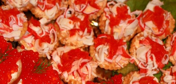 Новогодние канапе