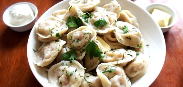 Пельмени из скумбрии