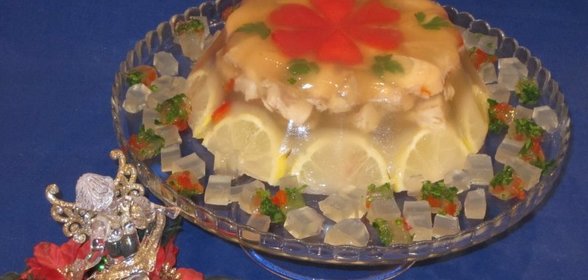 Заливное с рыбой