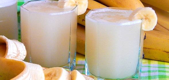 Квас из банановой кожуры