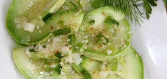 Салат Из Кабачков горячий