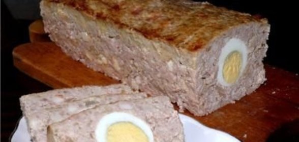 Фарш, запеченный в духовке