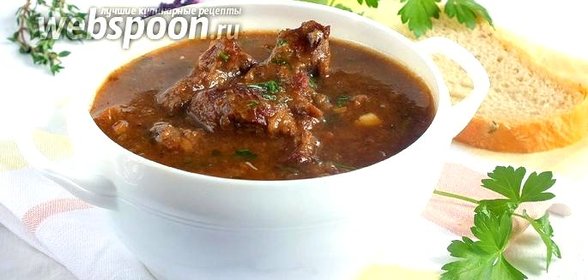 Телятина томлёная в квасе