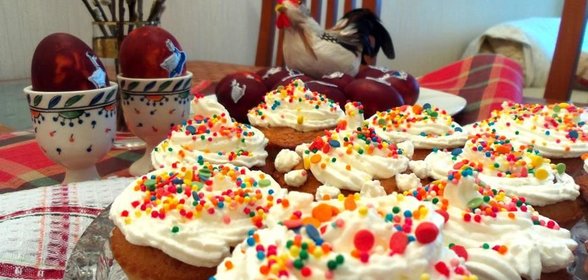 Пасхальные капкейки