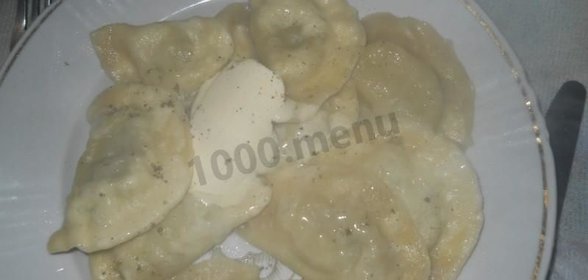 Вареники с картошкой и печенкой