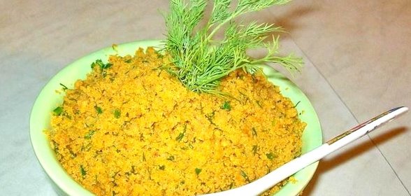 Икра карася жареная