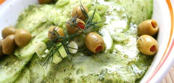 Жареные огурцы