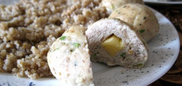 Куриные котлетки с сюрпризом