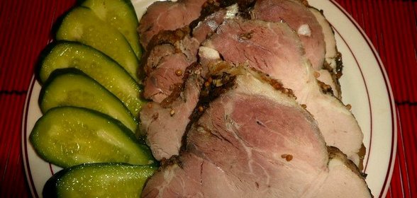 Свинина запечённая в фольге