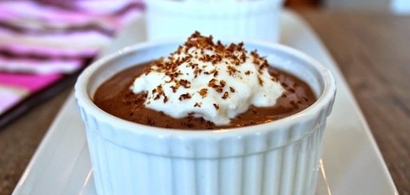 Шоколадный пудинг с тофу