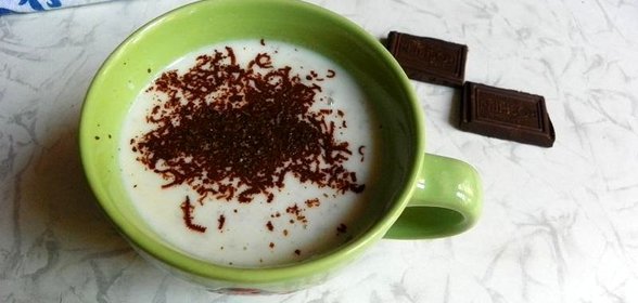 Молочно - банановый кисель