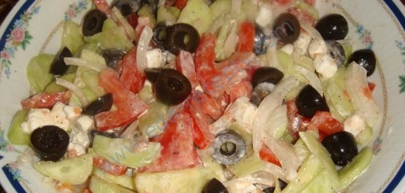 Греческий салат классический с фетой