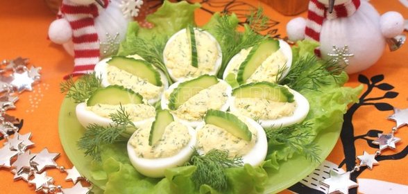 Фаршированные яйца