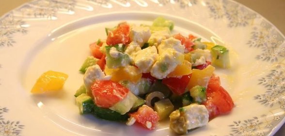 Салат Шопский сладкий перец