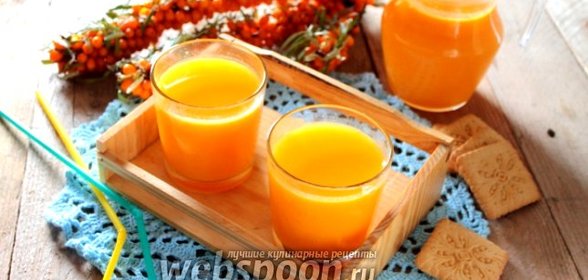 Морс из облепихи