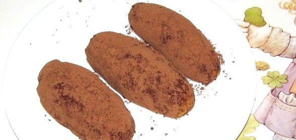 Пирожное картошка с вареной сгущенкой