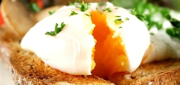 Яйцо пашот в микроволновке