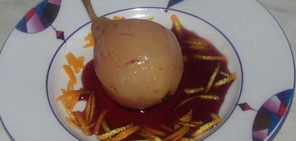 Груша в пряном сиропе