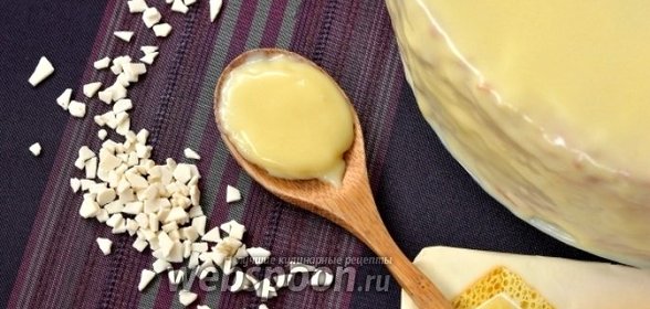 Белая шоколадная глазурь