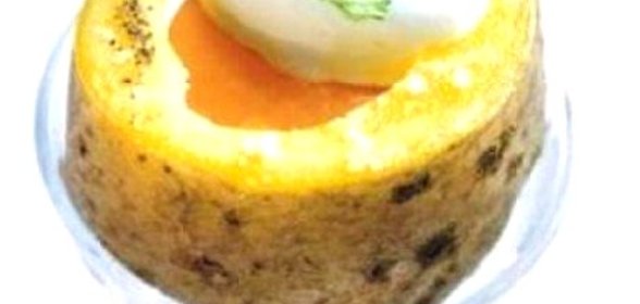 Картофель с желтком