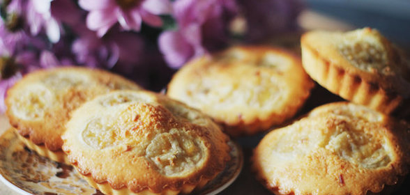 Маффины с бананом и сгущенкой