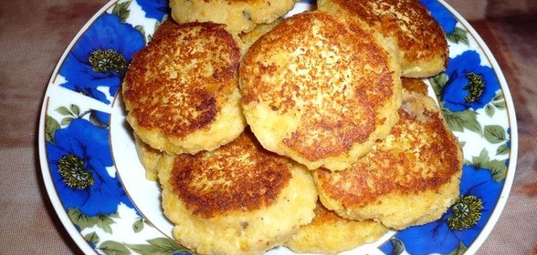 Гороховые котлеты