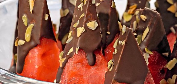 Арбуз в шоколаде