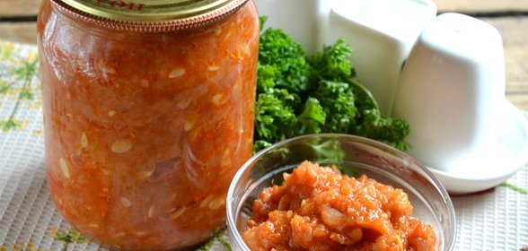 Икра кабачковая (закрутка)