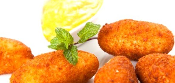 Крокеты из баклажанов с пармезаном