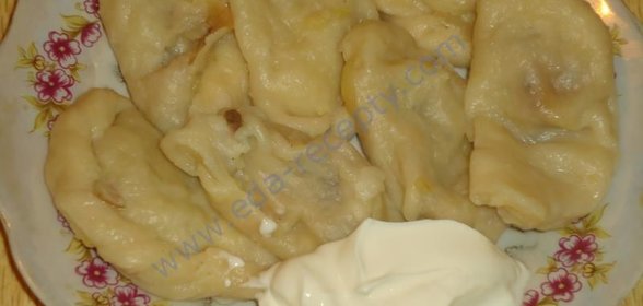 Вареники с картошкой и грибами