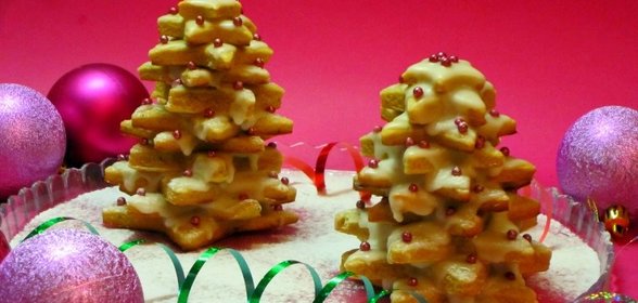 Ёлочка из печенья