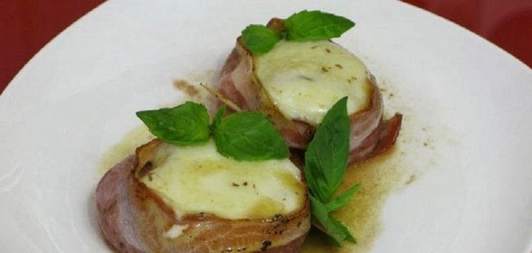 Закуска из говядины и ветчины