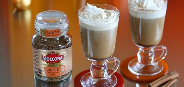 Карамельный латте с корицей