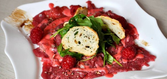 Карпаччо из мраморной говядины