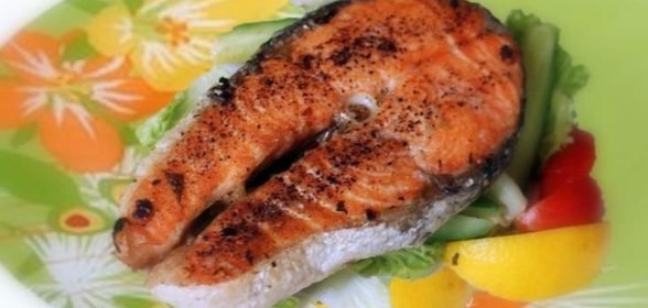 Запеченные стейки форели в духовке