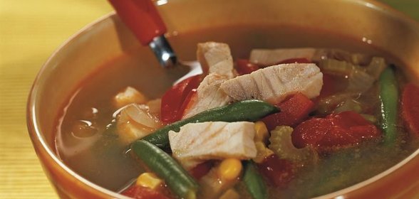 Суп из морского окуня