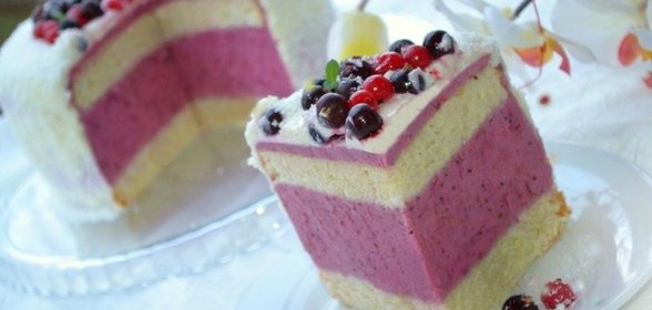 Торт-мусс «Смородиновое настроение»