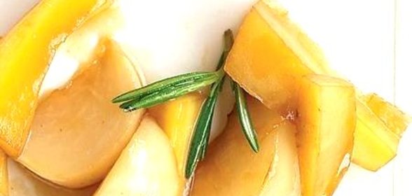 Жареные репа и пастернак в сиропе