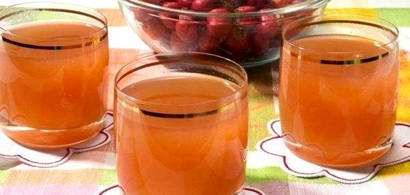 Кисель из боярышника