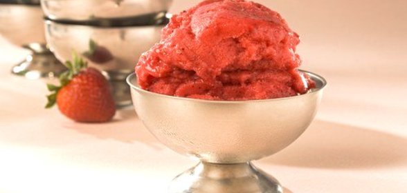 Арбузно-клубничное мороженое