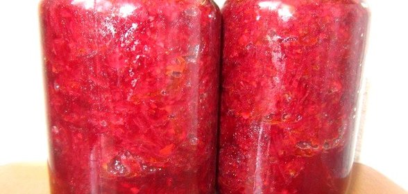 Салат из свеклы Аленка