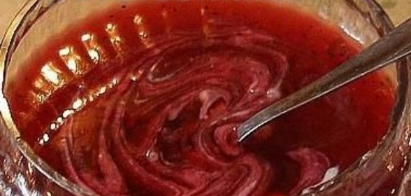 Кисель из свеклы и облепихи