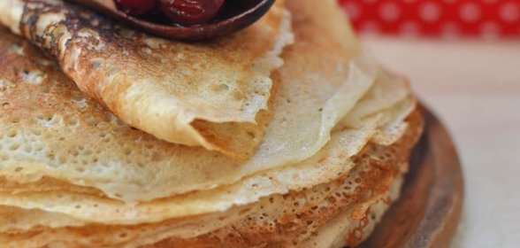 Блины заварные молочные