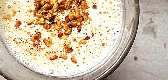 Протеиновый коктейль с арахисовым маслом