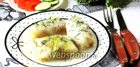 Голубцы в микроволновке