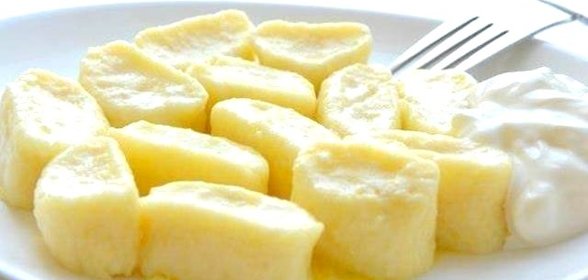 Ленивые вареники с картофелем