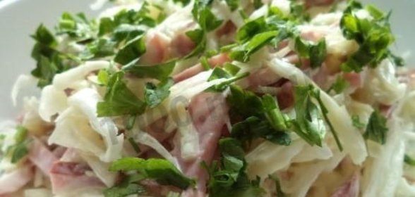 Капустный салат Нежность