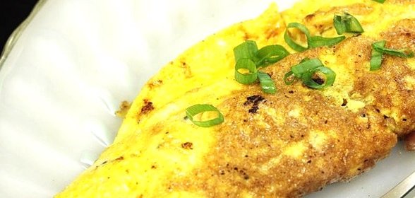 Омлет с беконом