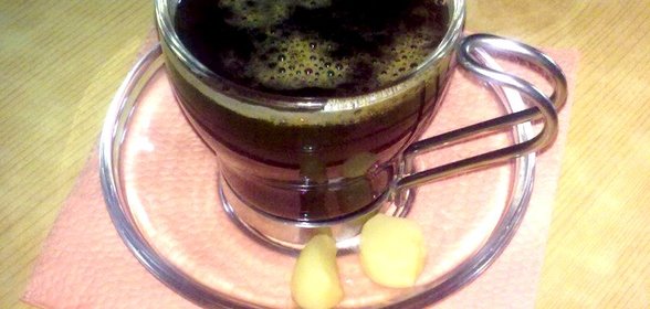 Кофе с чесноком